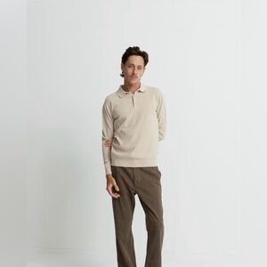 Rhythm Beige Polo Shirt